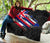 Hawaii Flag Polynesian Premium Quilt Black - Polynesian Pride