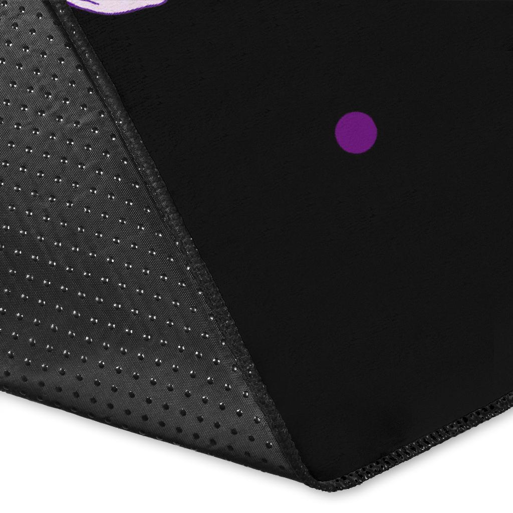 Hawaiian Hibiscus Plumeria Turtle Colorful Flower Rug - Polynesian Pride