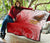 American Samoa Polynesian Premium Quilt - Bald Eagle (Red) - Polynesian Pride