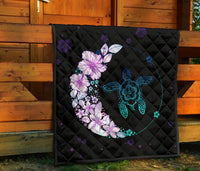 Hawaii Colorful Flower Premium Quilt - Polynesian Pride