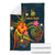 New Caledonia Polynesian Personalised Premium Blanket - Legend of New Caledonia (Blue) - Polynesian Pride