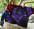 Hawaii Hibiscus Banzai Surfing Premium Quilt Purple - Polynesian Pride