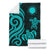 Northern Mariana Premium Blanket - Tentacle Turtle Turquoise - Polynesian Pride