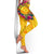 Polynesian Leggings - Vanuatu Symbols With Hibiscus - Polynesian Pride