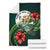 Niue Polynesian Premium Blanket - Green Turtle Hibiscus - Polynesian Pride