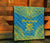 Tuvalu Premium Quilt - Tuvalu Coat Of Arms Polynesian Chief Blue Version - Polynesian Pride