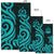 Vanuatu Area Rug - Turquoise Tentacle Turtle - Polynesian Pride