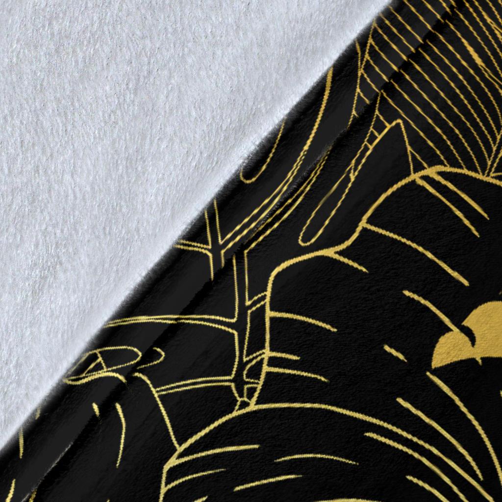 Hawaii Turtle Kanaka Golden Premium Blanket - Polynesian Pride