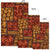 Polynesian Area Rug - Elements Fabric Patchwork Wallpaper - Polynesian Pride