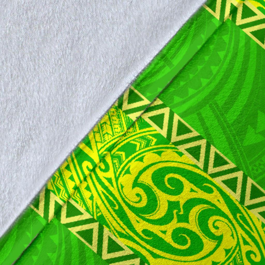 Cook Islands Premium Blanket Polynesian Victorian Vibes - Polynesian Pride
