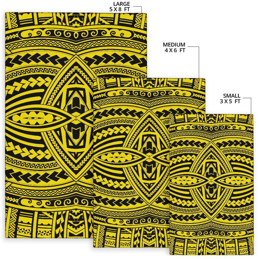 Hawaii Area Rug Polynesian Seamless AH - Polynesian Pride