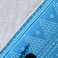 Fiji Polynesian Premium Blanket - Fiji Flag - Polynesian Pride