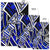 New Caledonia Area Rug - Tribal Flower Special Pattern Blue Color - Polynesian Pride