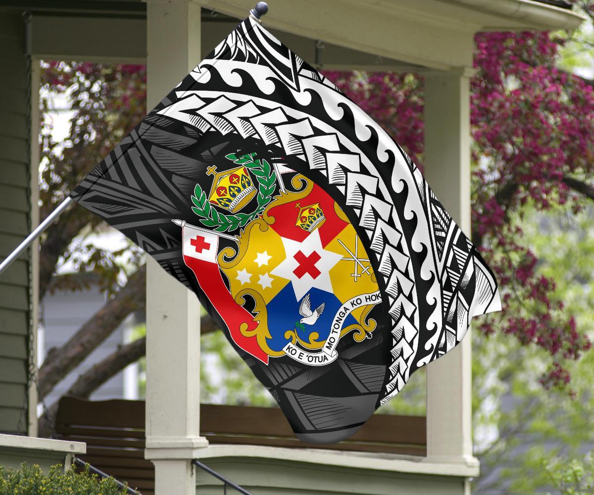 Tonga Flag - Custom Personalised Wings Style - Polynesian Pride