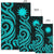 Nauru Area Rug - Turquoise Tentacle Turtle - Polynesian Pride