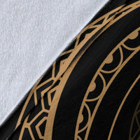 Kanaka Premium Blanket - Gold - Frida Style - Polynesian Pride