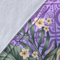 Hawaii Premium Blanket - Hawaii Hibiscus Polynesian Culture Revival - Polynesian Pride