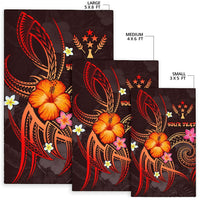 Kosrae Polynesian Personalised Area Rug - Legend of Kosrae (Red) - Polynesian Pride