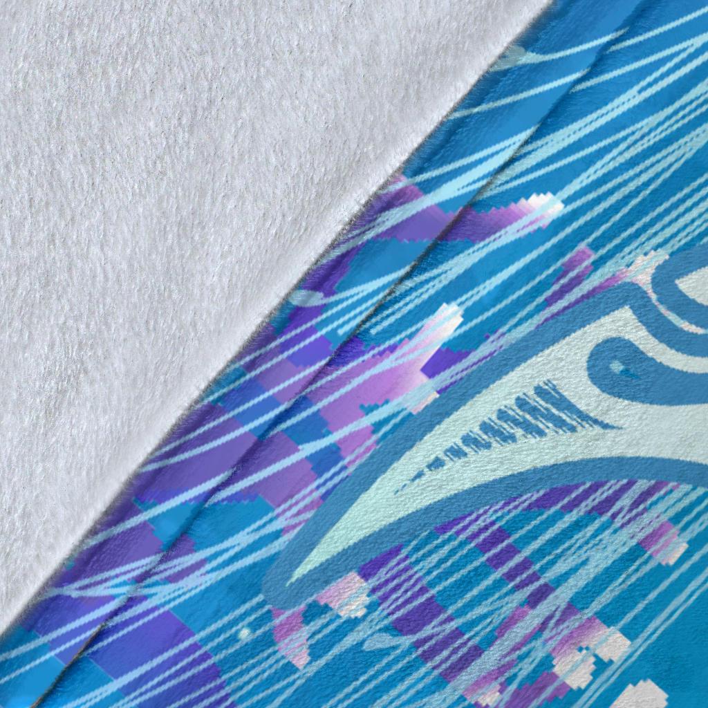 Hawaii Turtle Jellyfish Coral Galaxy Premium Blankets - Polynesian Pride