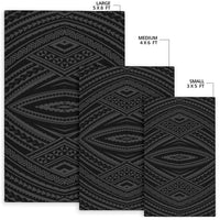 Hawaii Area Rug Polynesian Tatau AH - Polynesian Pride