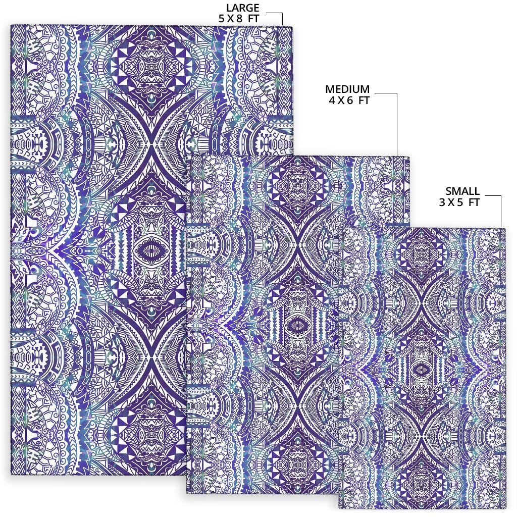 Polynesian Purple Area Rug - Polynesian Pride