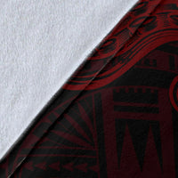 Polynesian Kanaka Maoli Flower Blanket - Polynesian Pride