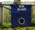 Cook Island Premium Quilt - Seal With Polynesian Tattoo Style ( Blue) - Polynesian Pride