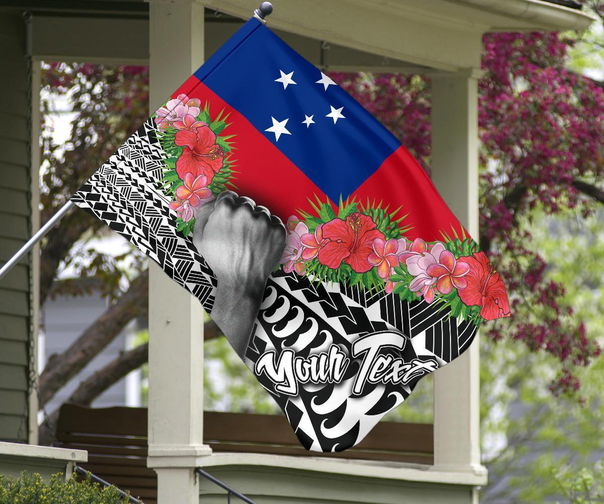 Samoa Flag - Custom Personalised Curve Style - Polynesian Pride