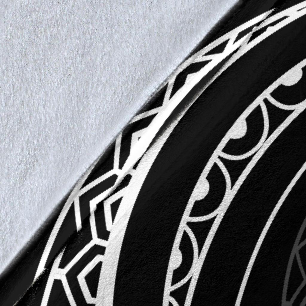 Kanaka Premium Blanket - White - Frida Style - Polynesian Pride