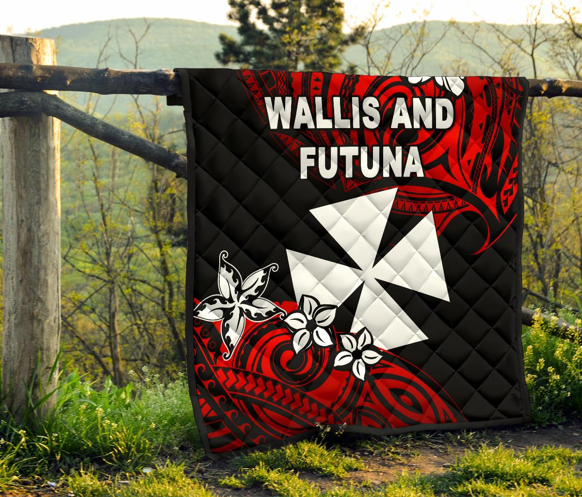 Wallis and Futuna Rugby Premium Quilt Unique Vibes - Polynesian Pride