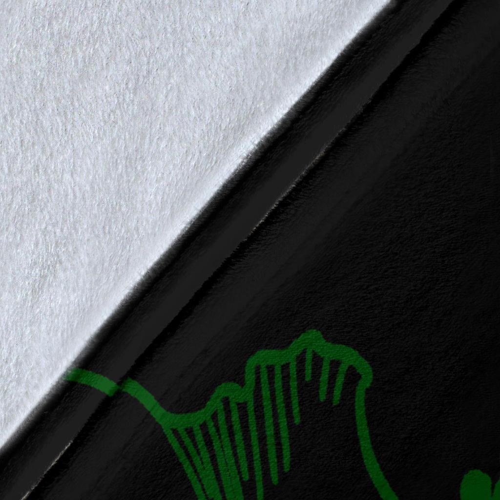 Hawaii Hibiscus Premium Blanket - Turtle Map - Green - Polynesian Pride