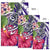 Hawaii Polynesian Turtle Tropical Hibiscus Plumeria Rug - Purple - Polynesian Pride