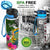 Tuvalu Hydro Tracking Bottle White - Turtle Plumeria Banana Leaf - Polynesian Pride