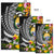 Nauru Area Rug - Custom Personalised Seal Spiral Polynesian Patterns - Polynesian Pride