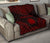 Nauru Premium Quilt - Nauru Flag Polynesian Chief Red Version - Polynesian Pride