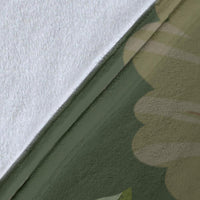 Hawaii Turtle Hibiscus Plumeria Premium Blanket - Jessi Style - AH - Polynesian Pride