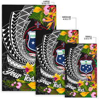 Samoa Area Rug - Custom Personalised Seal Spiral Polynesian Patterns - Polynesian Pride