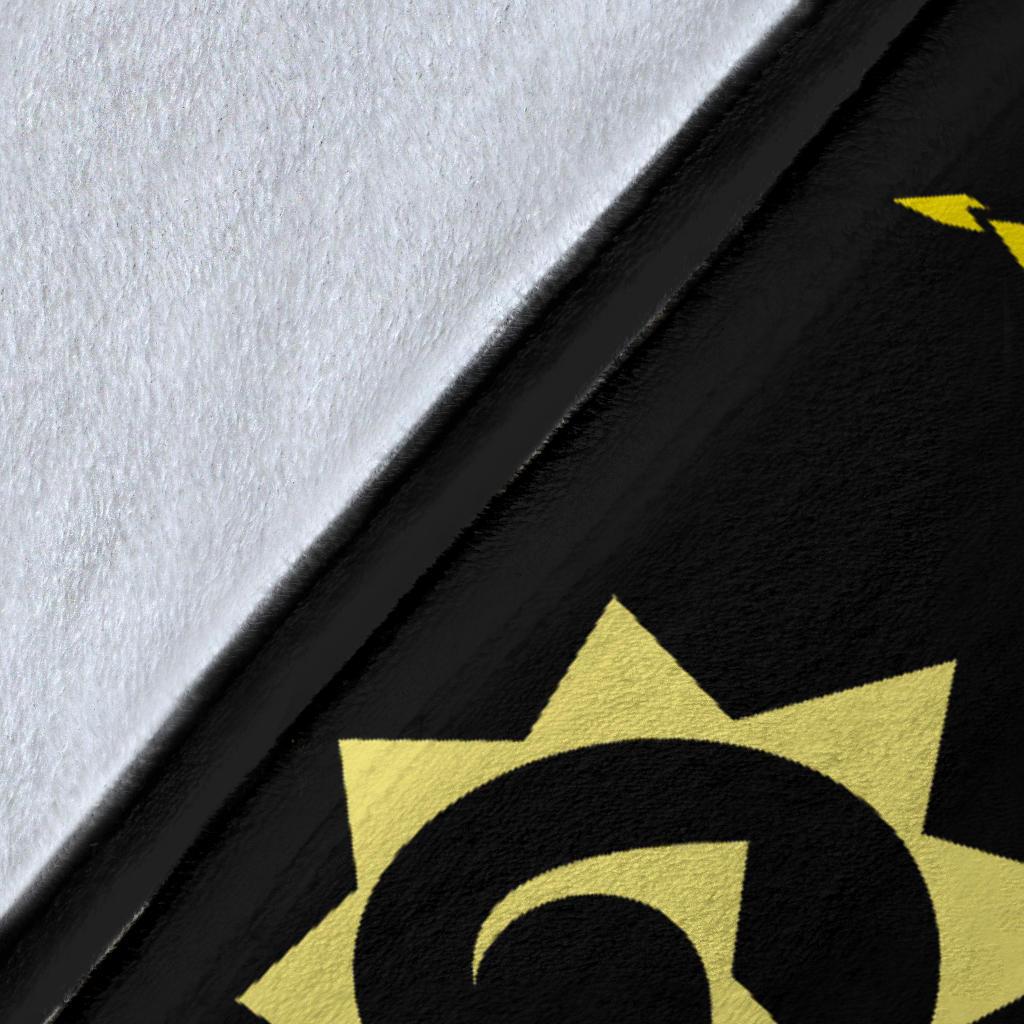 Hawaii Turtle Hibiscus Polynesian Vintage Premium Blanket - Yellow - Polynesian Pride