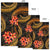 Palau Polynesian Area Rug - Gold Plumeria - Polynesian Pride