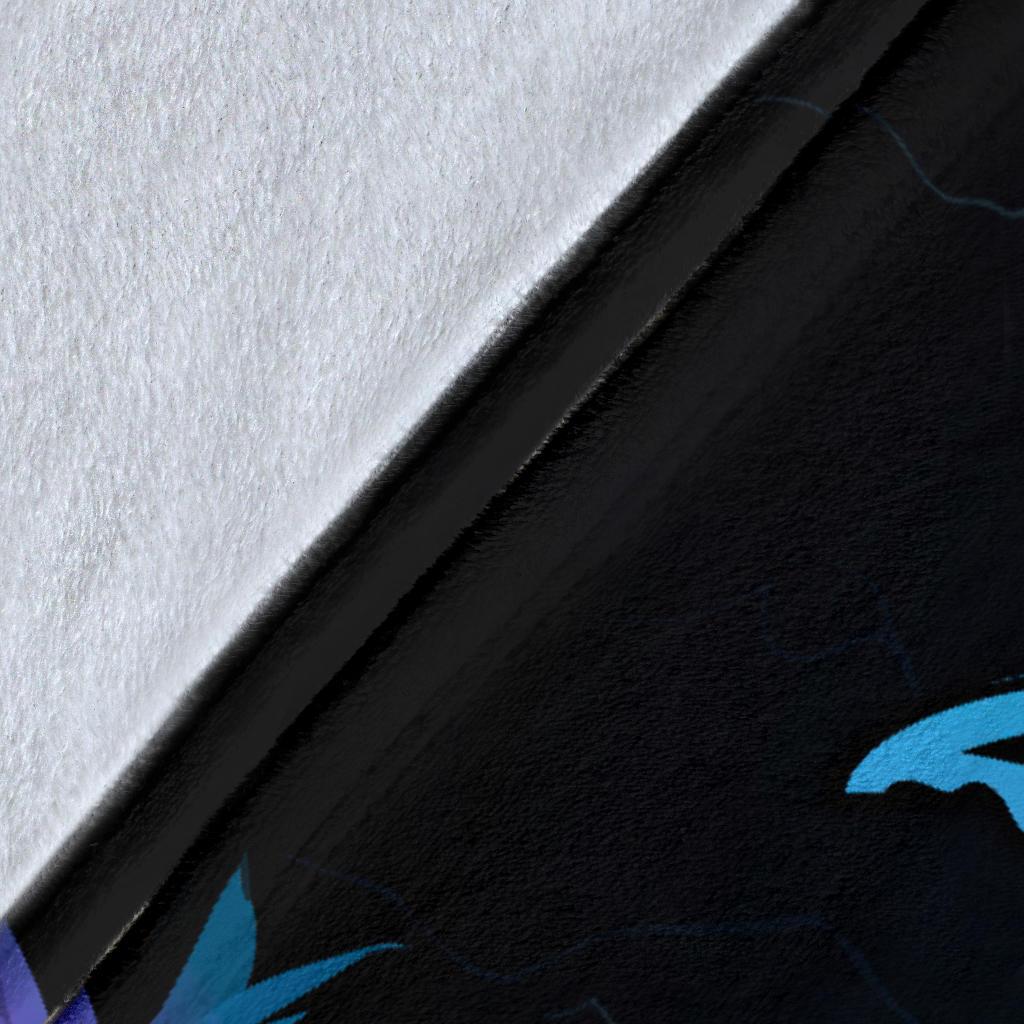 Hawaii Whale Polynesian Hibiscus Premium Blanket - Lae Style - Polynesian Pride