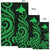 Papua New Guinea Area Rug - Green Tentacle Turtle - Polynesian Pride