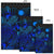 Nauru Area Rugs Turtle Hibiscus Blue - Polynesian Pride