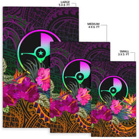 YAP Area Rug - Summer Hibiscus - Polynesian Pride