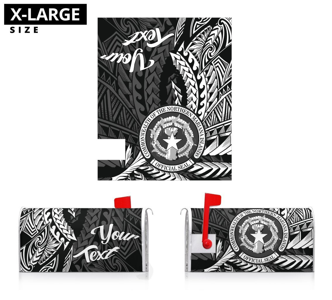 Northern Mariana Islands Mailbox Cover - Custom Personalised Wings Style - Polynesian Pride