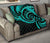 New Zealand Maori Mangopare Premium Quilt Polynesian - Turquoise - Polynesian Pride