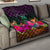 Niue Polynesian Premium Quilt - Summer Hibiscus - Polynesian Pride