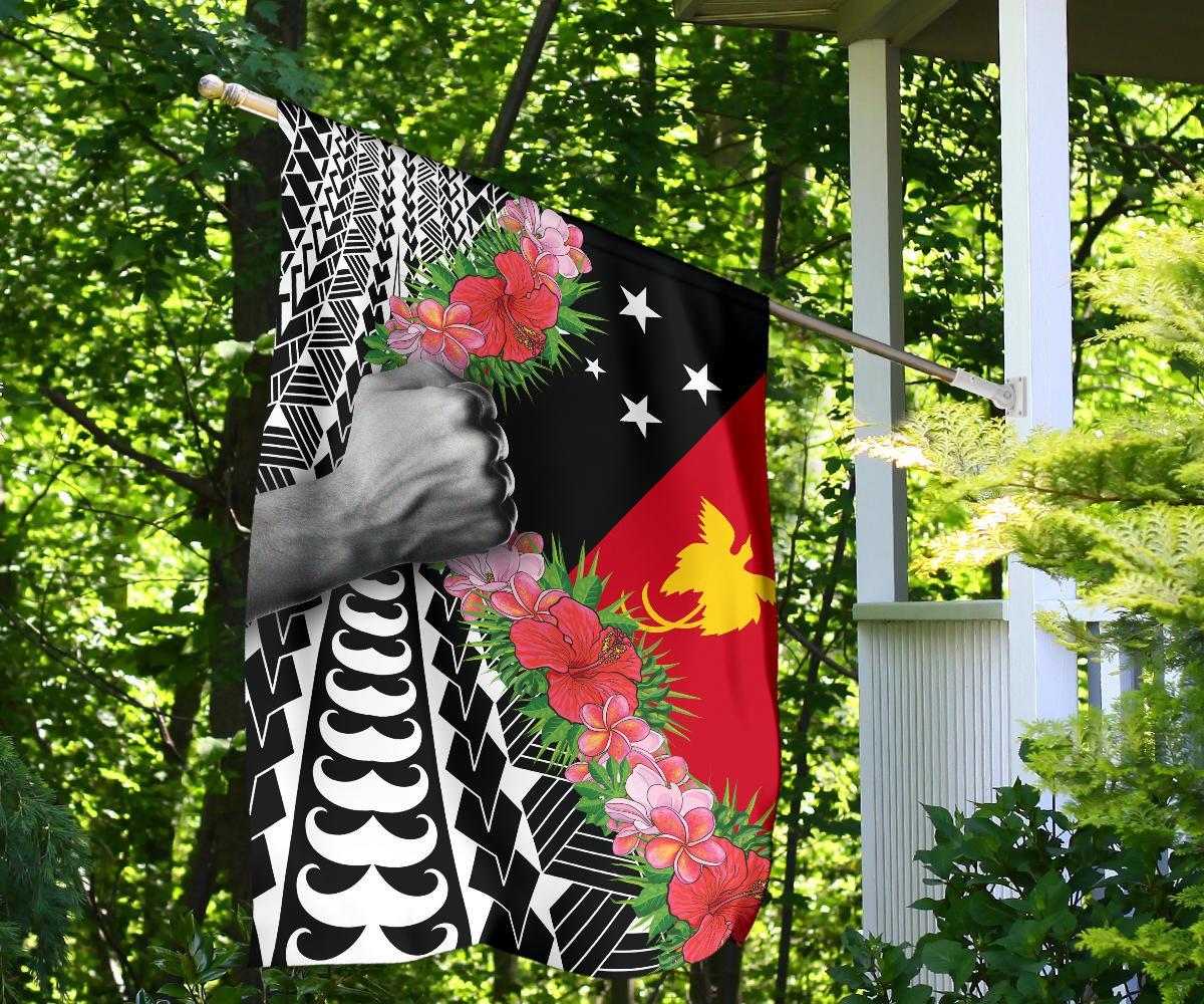Papua New Guinea Flag - Curve Style - Polynesian Pride