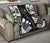 Cook Islands Premium Quilt - Cook Islands Polynesian White Tattoo (Black) - Polynesian Pride