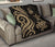 New Caledonia Premium Quilt - Gold Tentacle Turtle - Polynesian Pride