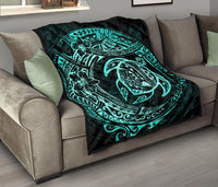 Hawaiian Turtle Polynesian Premium Quilt - Polynesian Pride